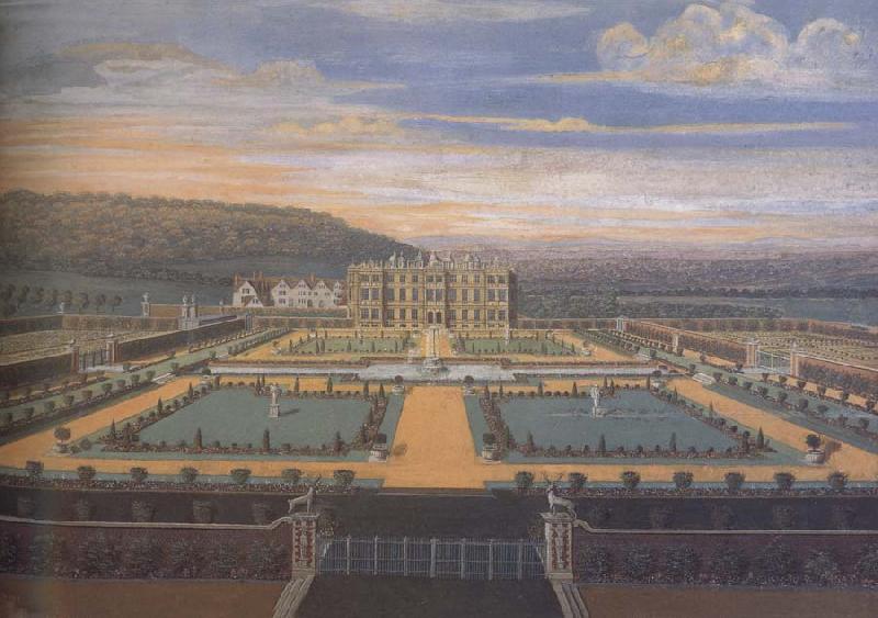 unknow artist The Great Parterre at Longleat oil painting picture